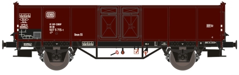 Exact-Train EX23911 - H0 - Offene Güterwagen E 040 RIV-EUROP, DB, Ep. IV - Wagen 1